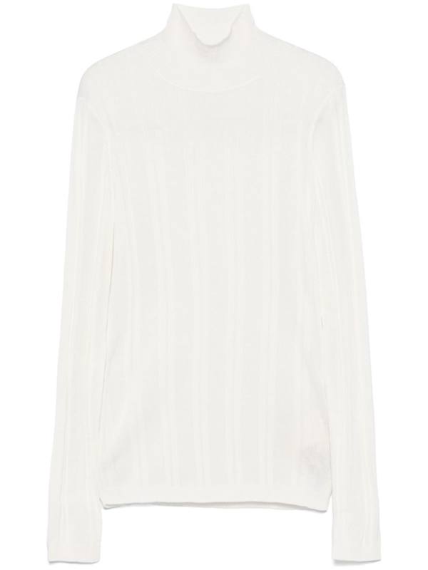 turtleneck silk sweater