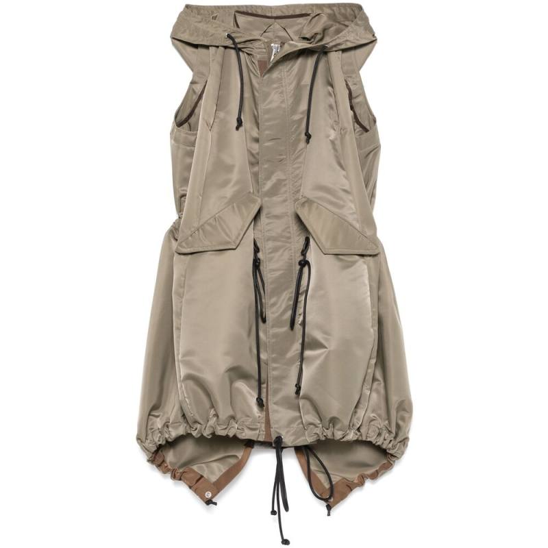 Sacai Hooded Vest