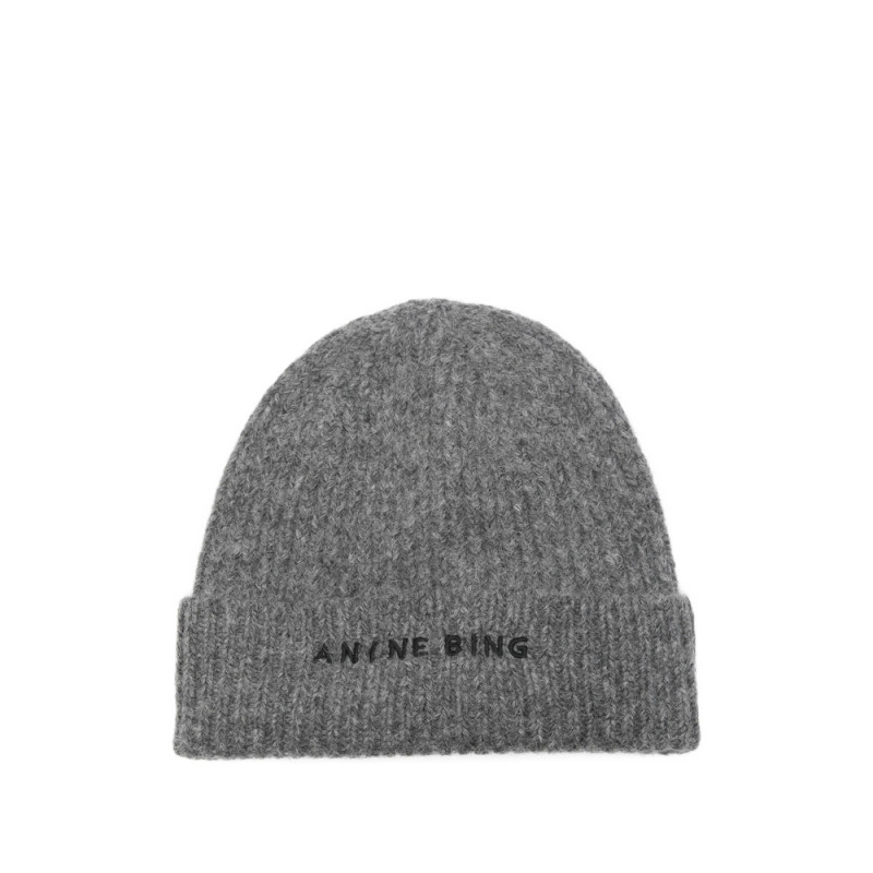 Anine Bing Ribbed-knit Beanie