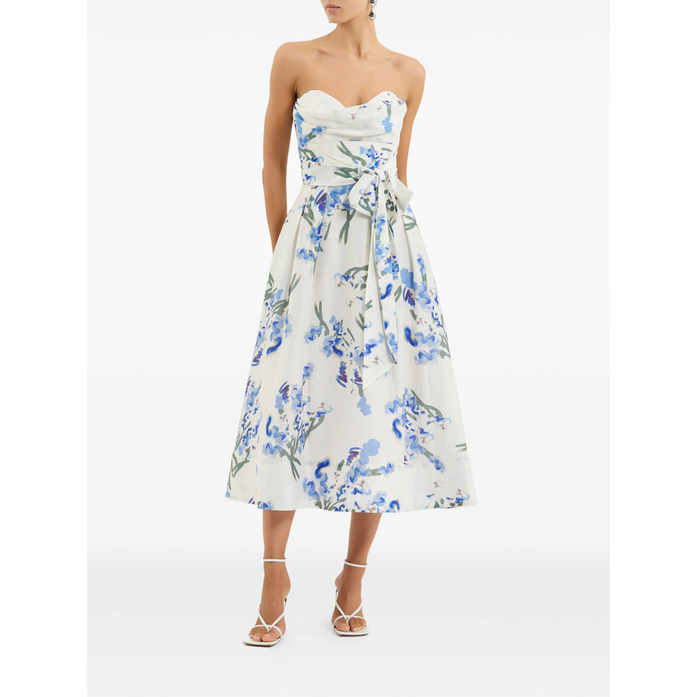 Rebecca Vallance Floral-print Midi Dress