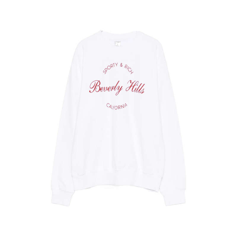 Sporty & Rich Printed Sweatshirt