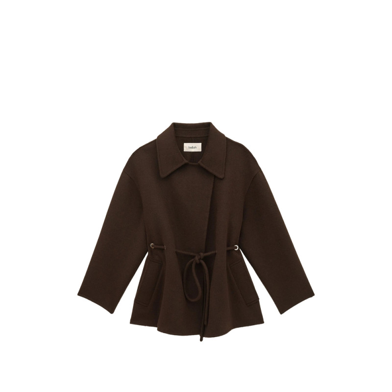 Ba & sh Kam Drawstring Coat