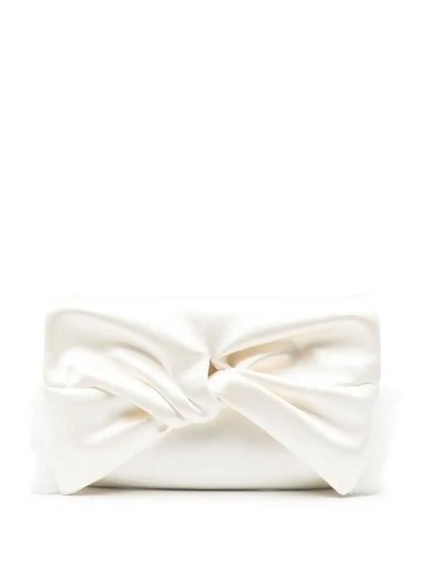 Bow clutch bag