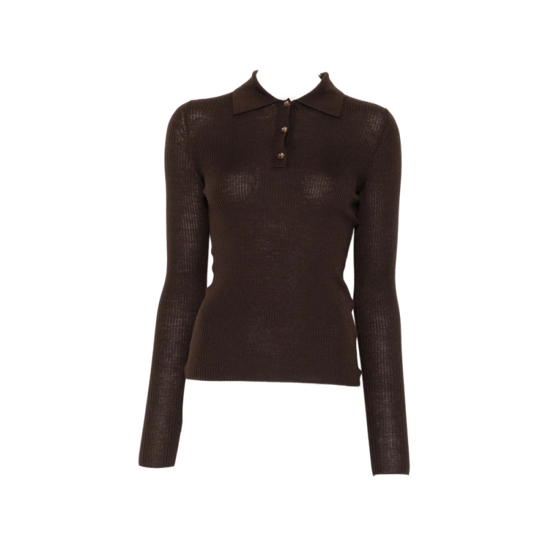 Jc Sophie Pisa Ribbed-knit Polo