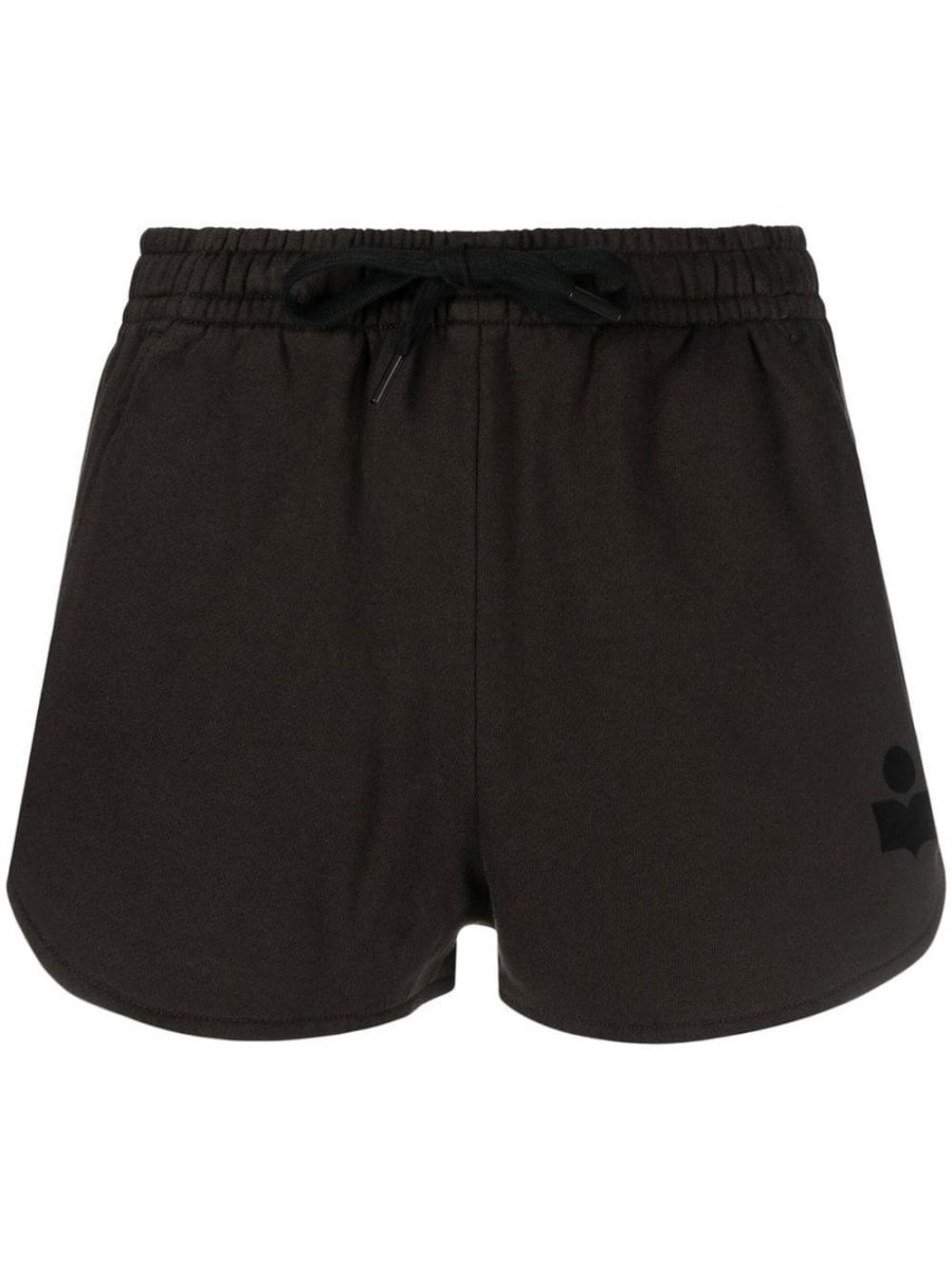 Mifa logo-print track shorts