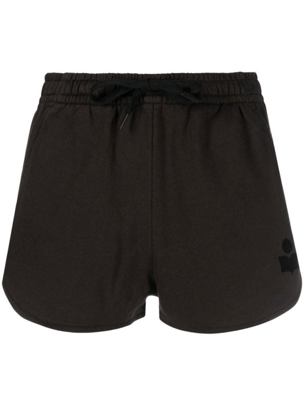Mifa logo-print track shorts