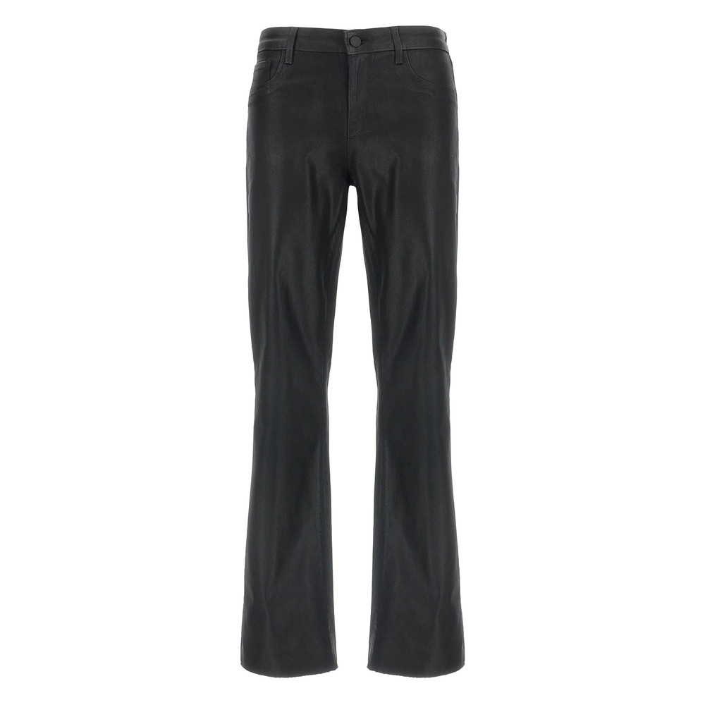 L'agence Sneeki Coated Flared Jeans