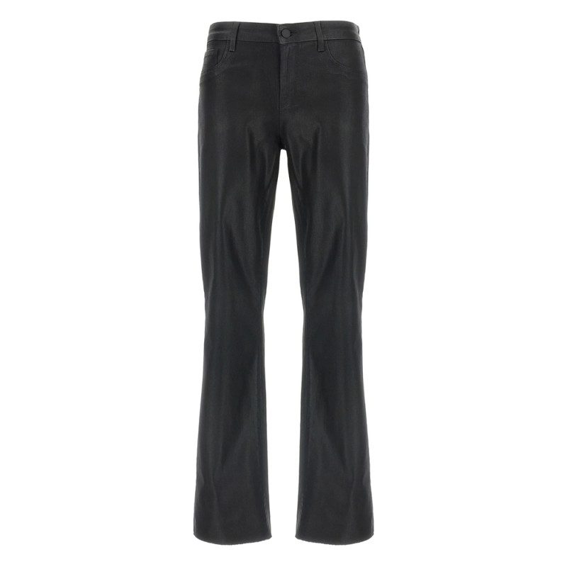 L'agence Sneeki Coated Flared Jeans