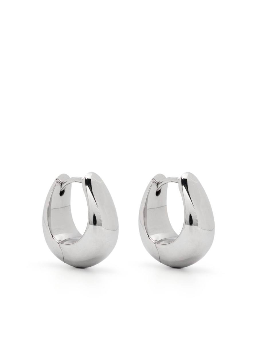Ice hoop earrings
