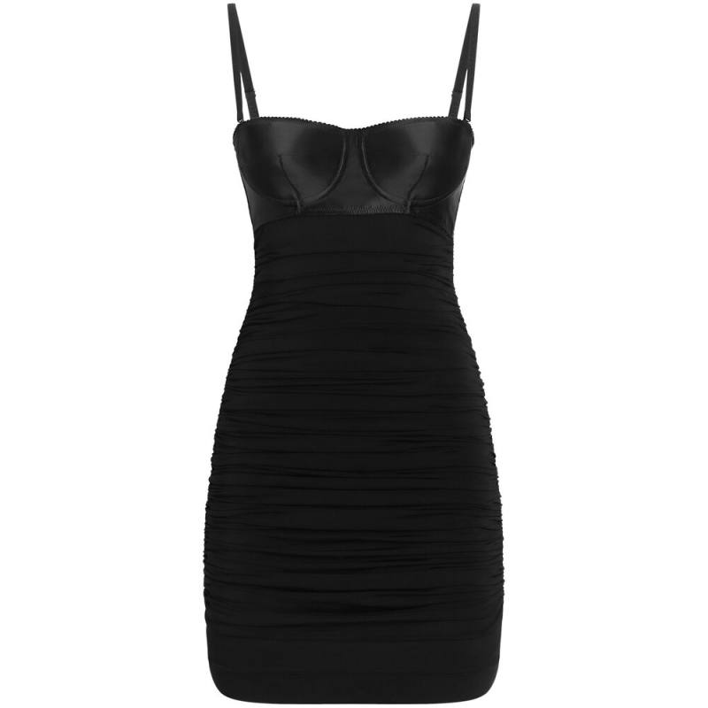 Dolce & Gabbana Ruched Mini Dress