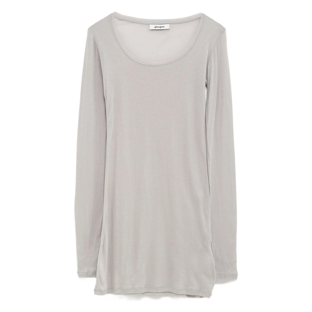 Gimaguas Bahmon Scoop-neck Long-sleeve Mini Dress