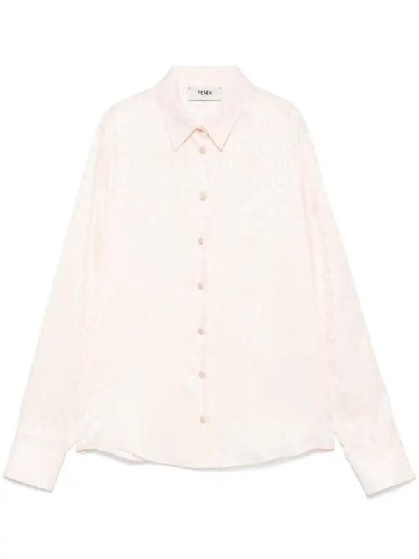 FF-jacquard shirt