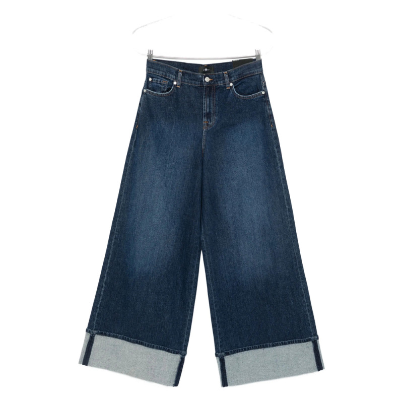 7 For All Mankind Marie Cuffed Jeans