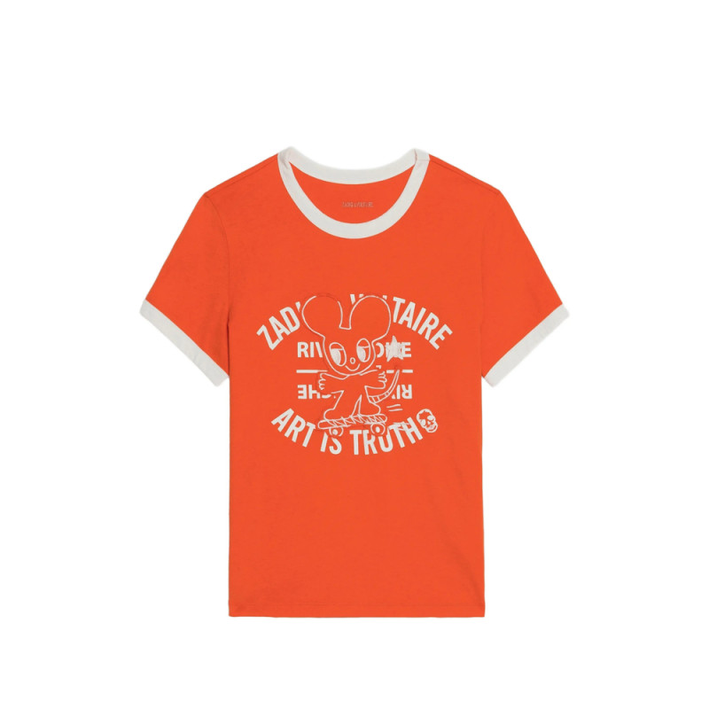 Zadig & Voltaire Woos Ringer Graphic T-shirt