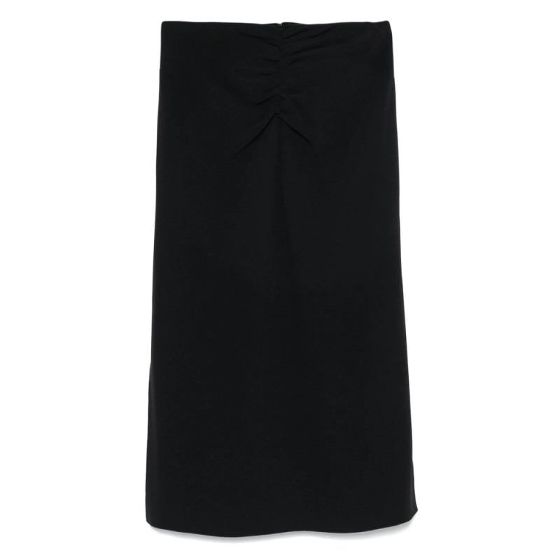 Etro Gathered Midi Skirt