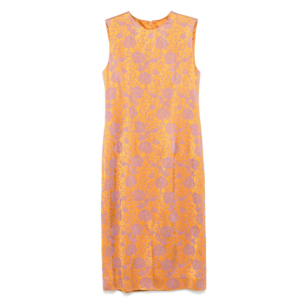 Dries Van Noten Floral-print Midi Dress