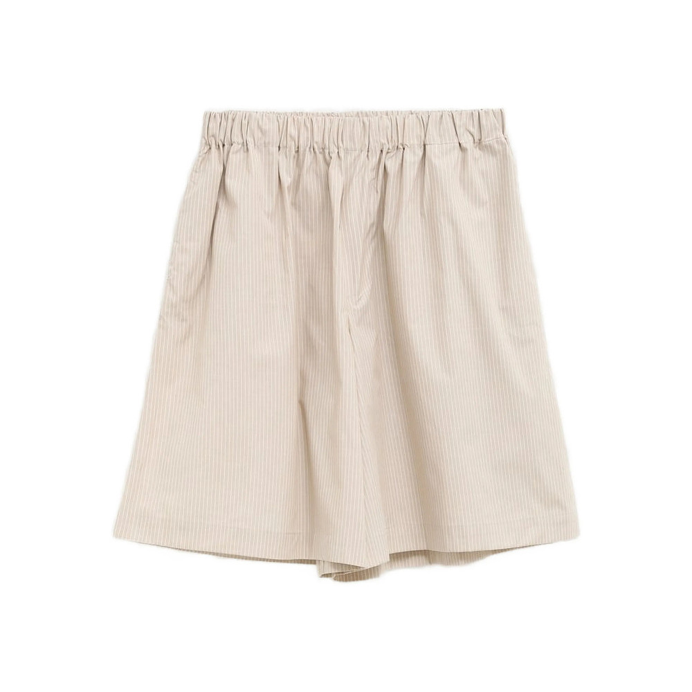 Baserange Claude Striped Elasticated Shorts