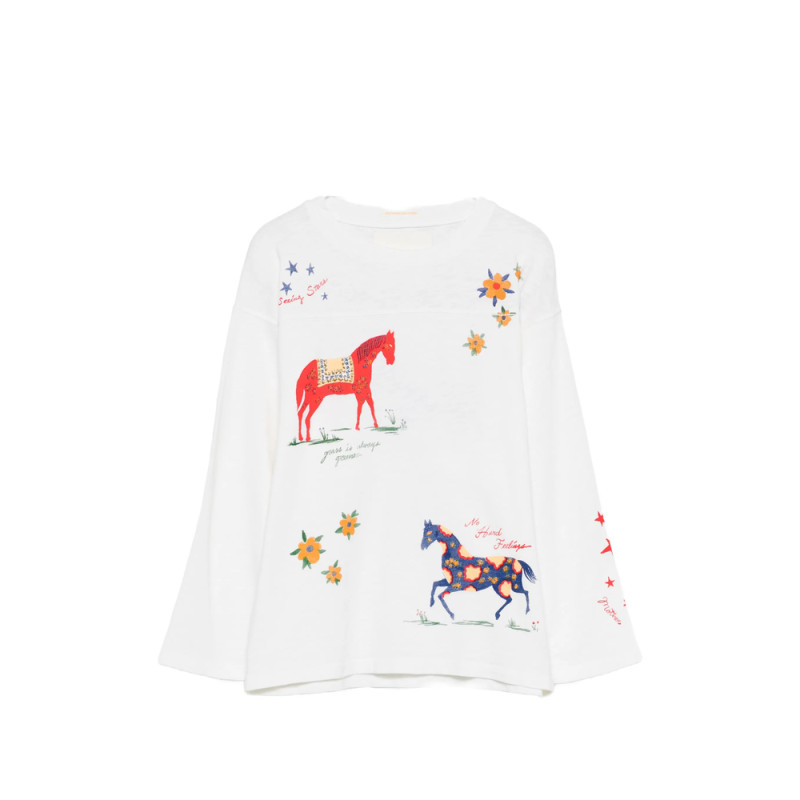 Mother Horse-print T-shirt