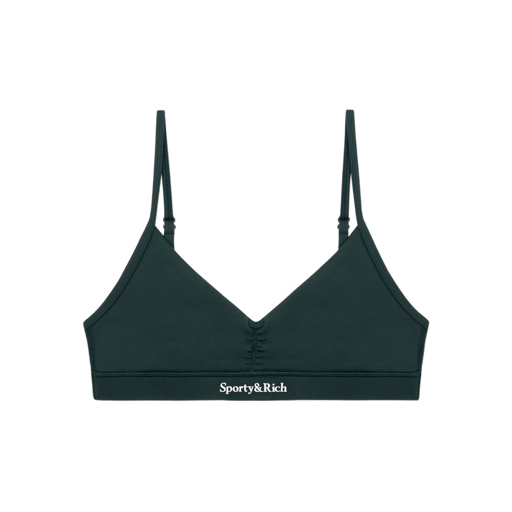 Sporty & Rich Adjustable-strap Bra Top