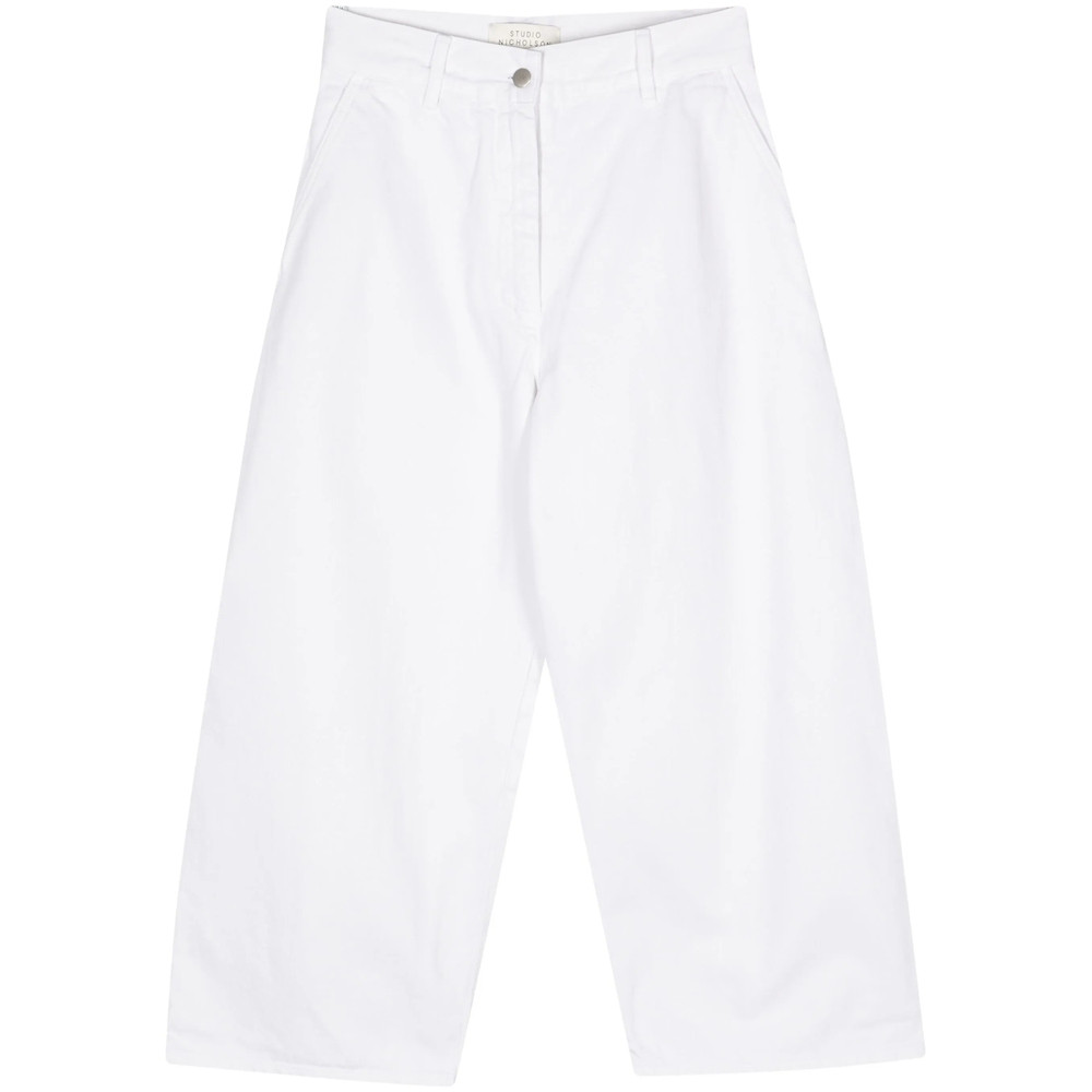 Studio Nicholson Chalco Mid-rise Wide-leg Jeans