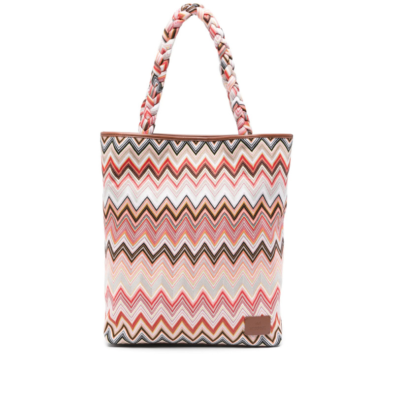Missoni Zigzag-woven Tote Bag