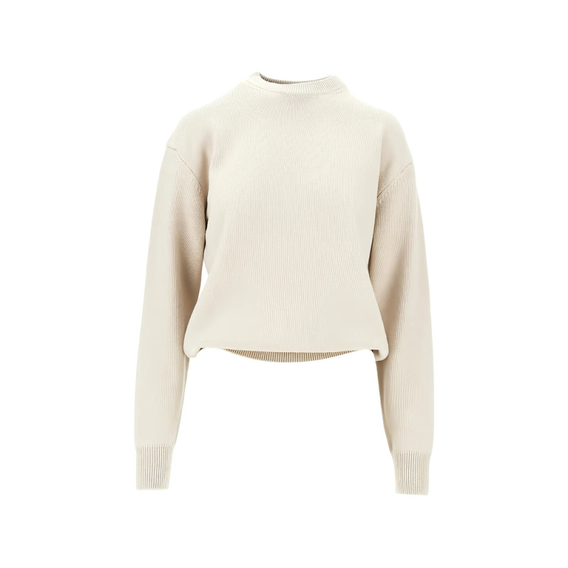 Jacquemus Ribbed-knit Crew-neck Wool Sweater