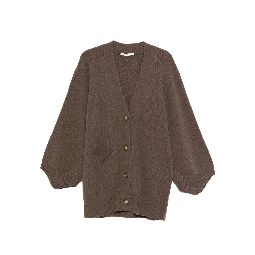 3311 Patch-pocket Buttoned Cardigan