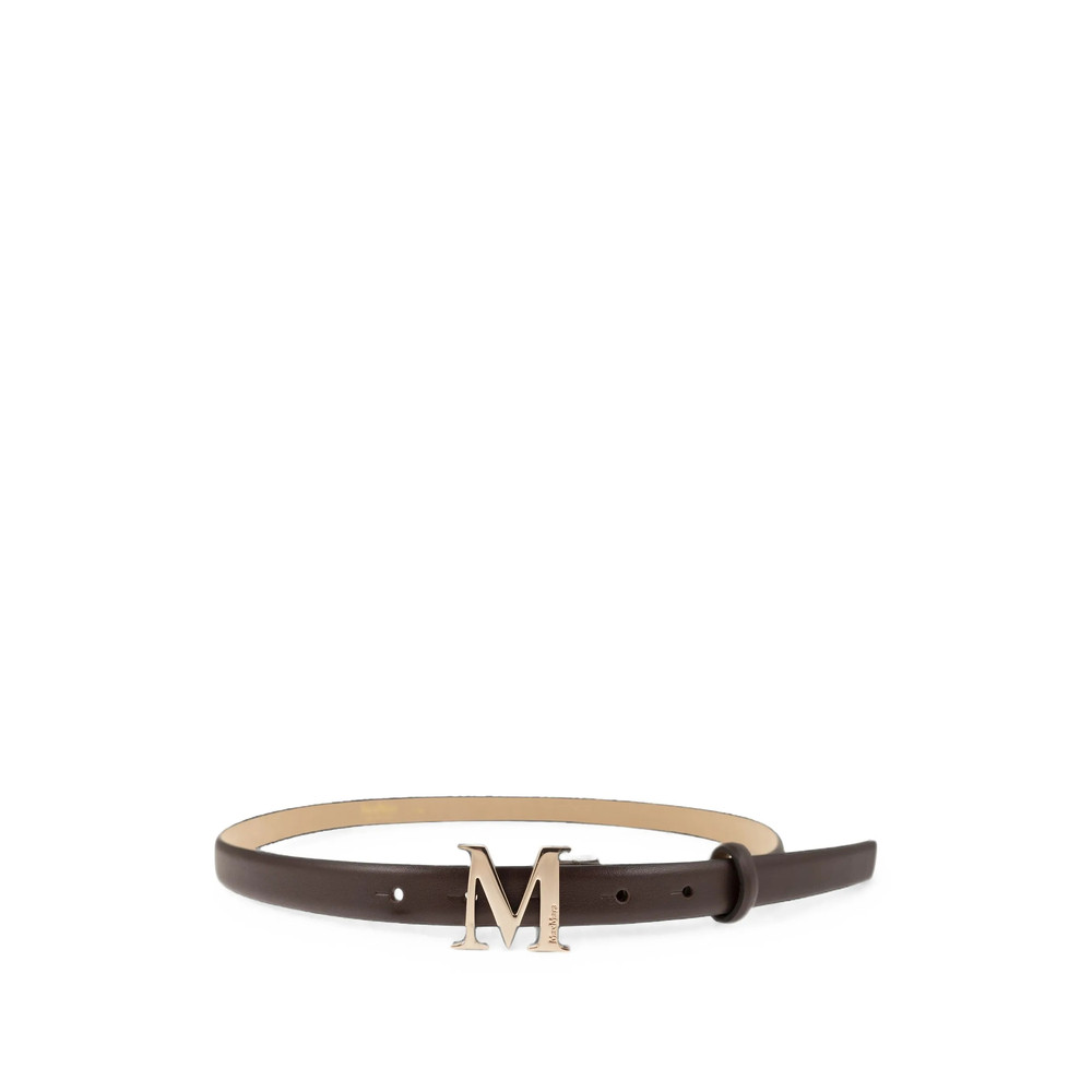 Max Mara MCLASSIC20S - Monogram Leather Belt