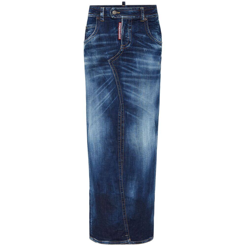 Dsquared2 Denim Maxi Skirt