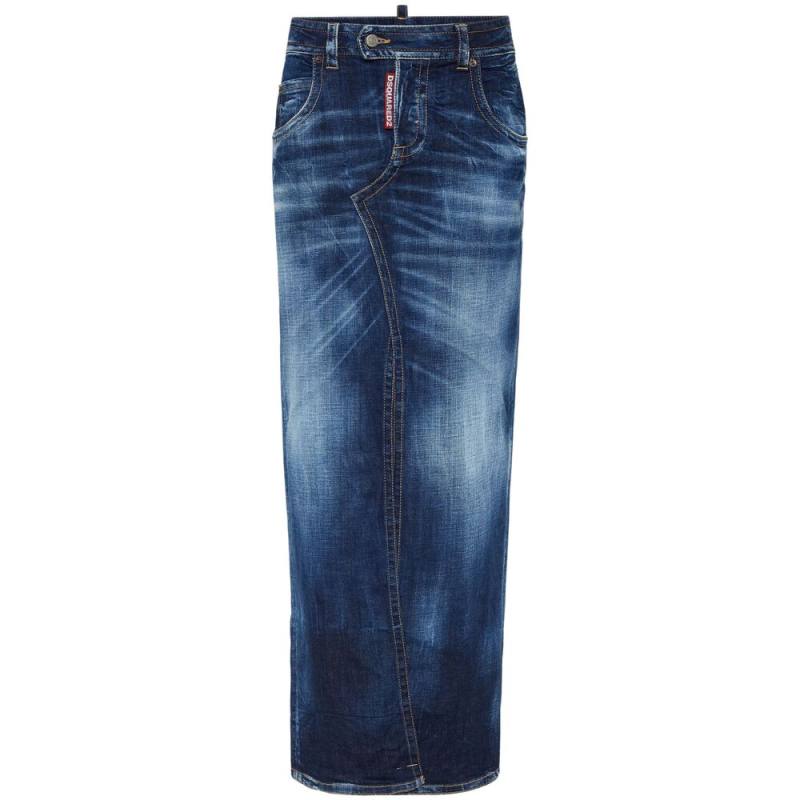 Dsquared2 Denim Maxi Skirt
