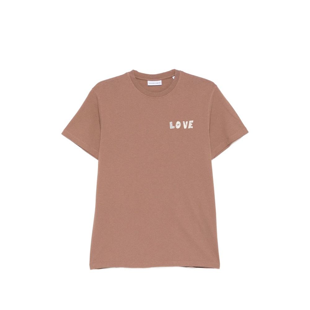 Maison Labiche Bainville Love Crew-neck T-shirt