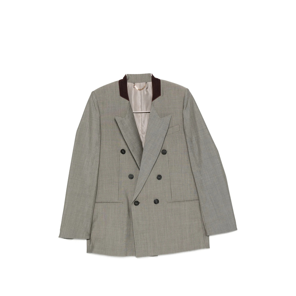 Victoria Beckham Double-breasted Peak-lapels Blazer