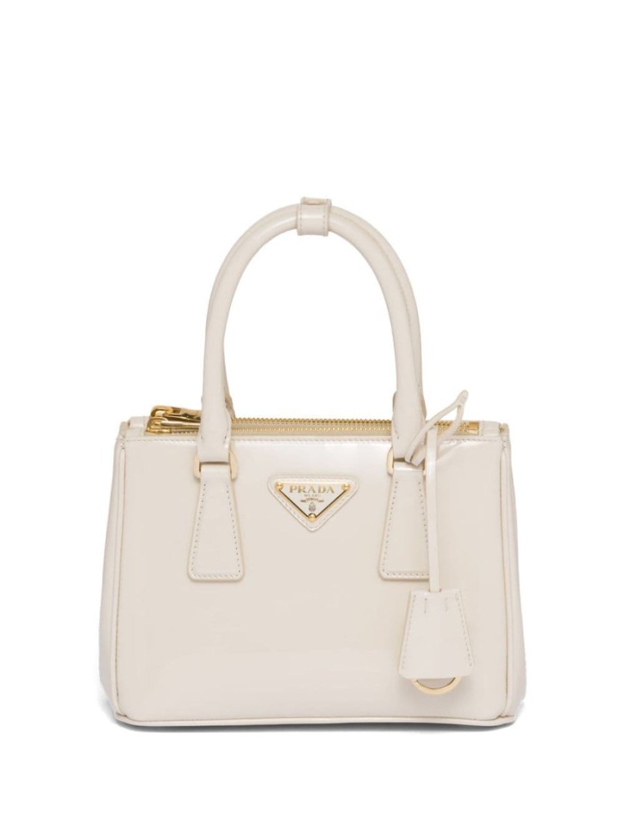 Galleria patent leather tote bag