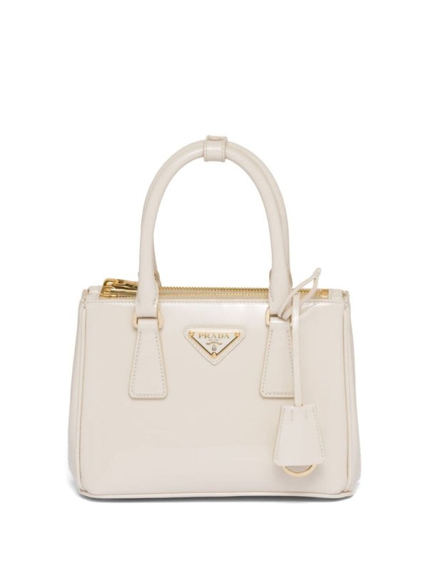 Galleria patent leather tote bag