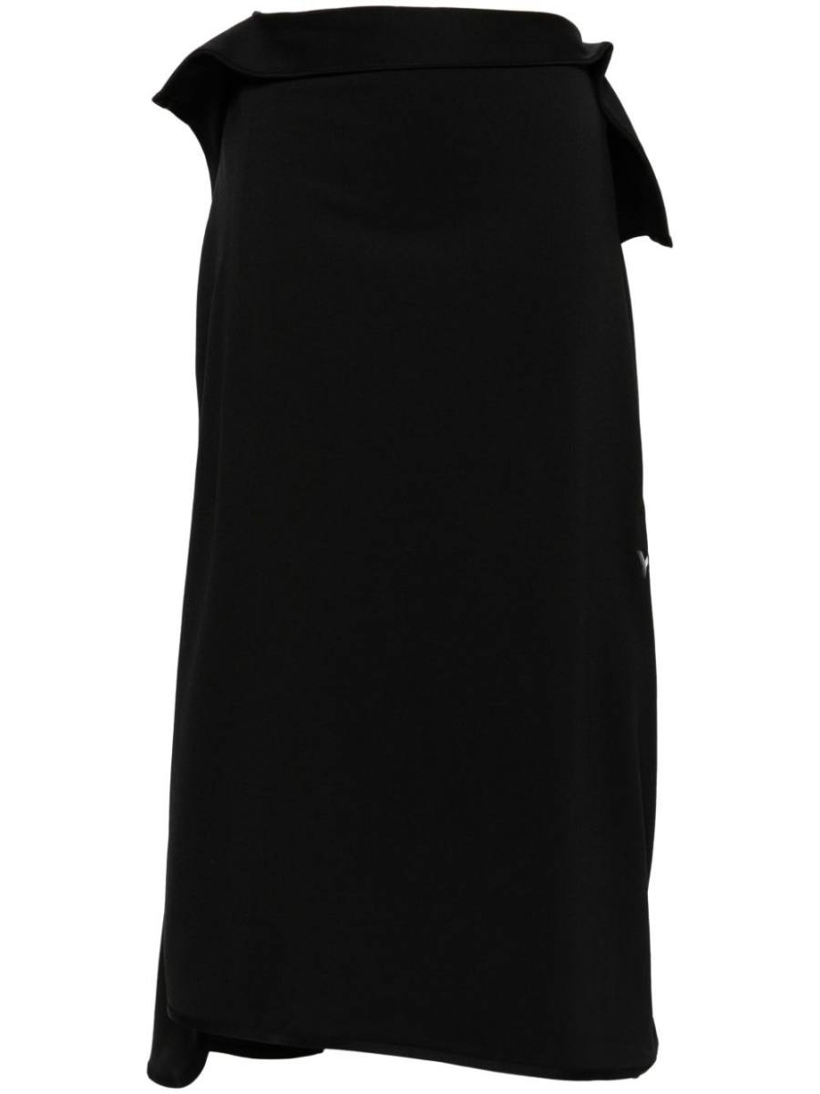 track midi skirt