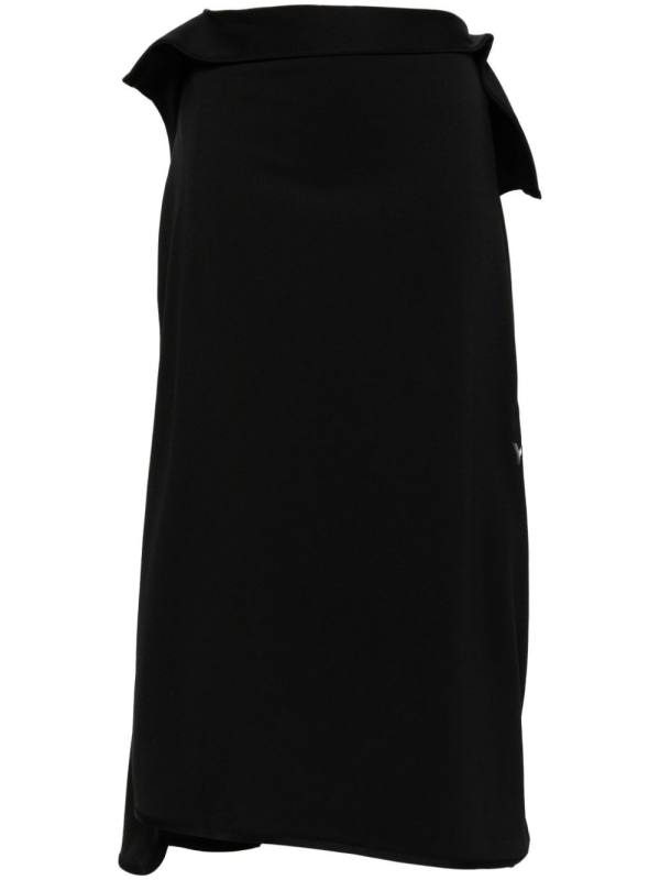 track midi skirt