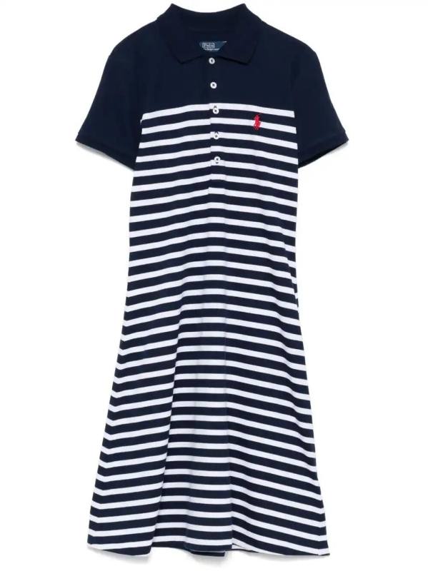 striped mini dress