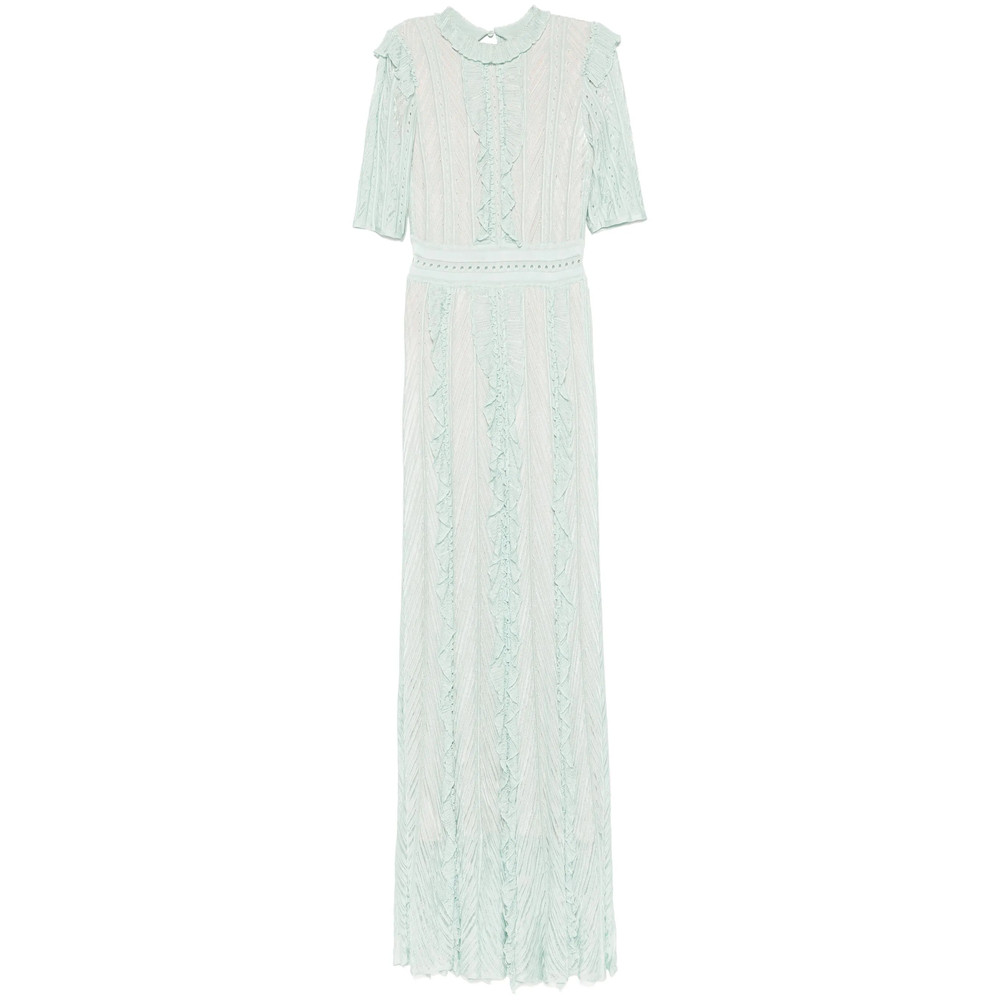 Antonino Valenti Ruffled Maxi Dress