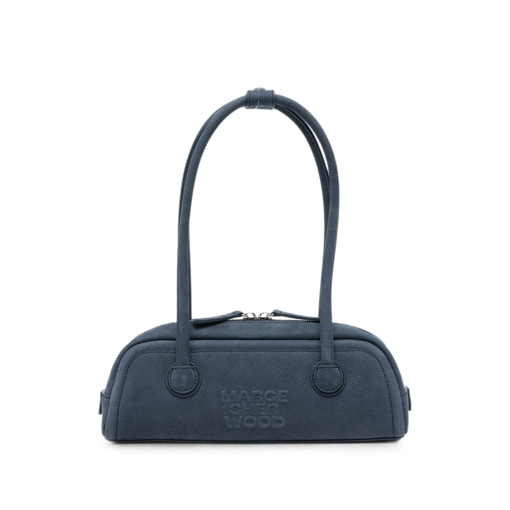 Margesherwood Logo-embossed Nubuck-leather Tote Bag
