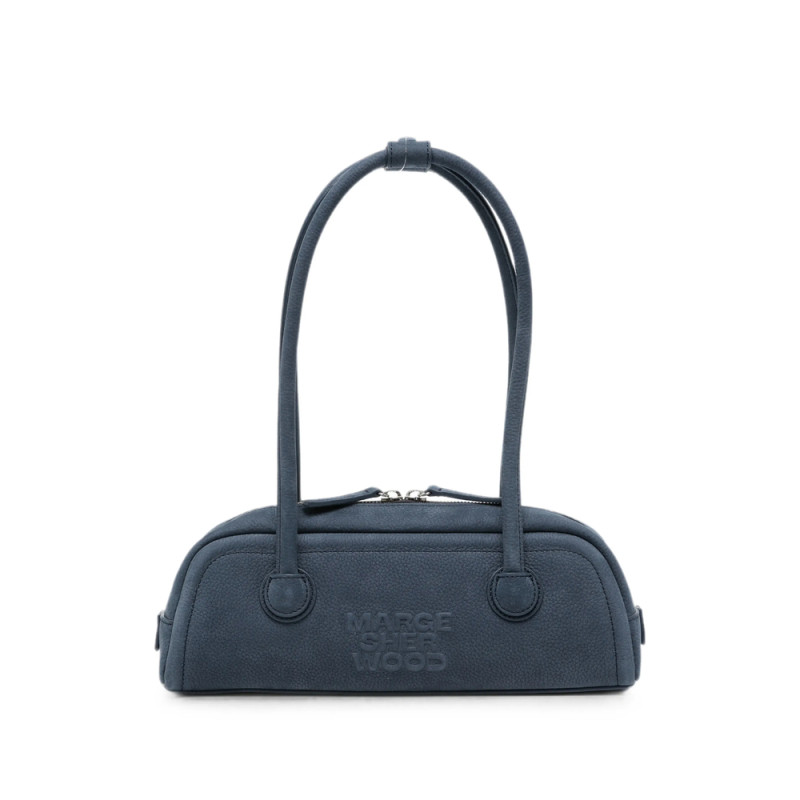 Margesherwood Logo-embossed Nubuck-leather Tote Bag