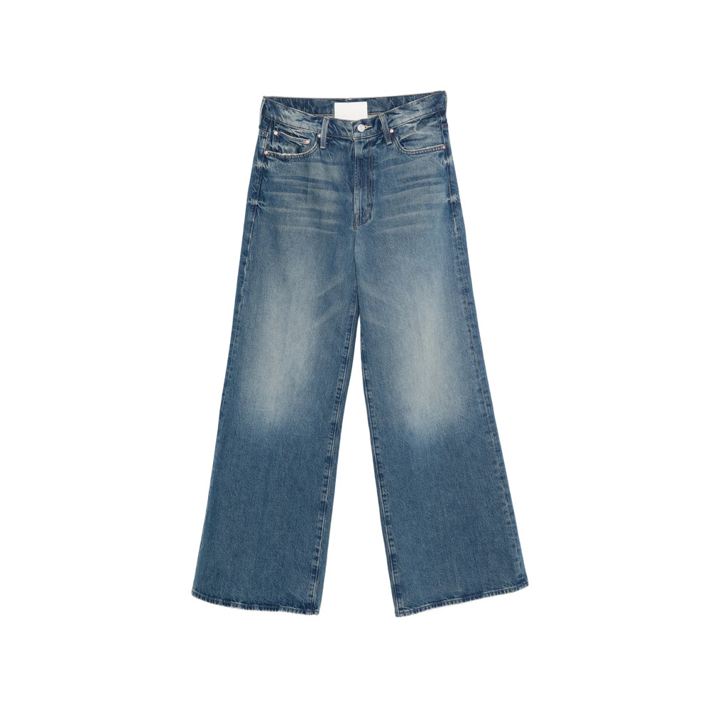 Mother The Ditcher Roller Raw-hem Jeans