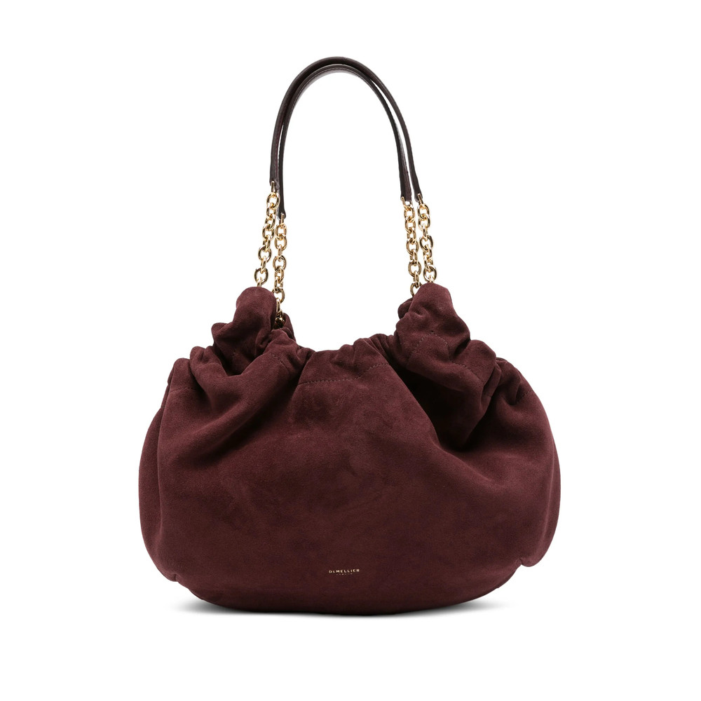 Demellier Suede Shoulder Bag