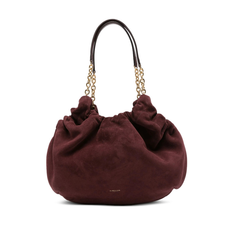 Demellier Suede Shoulder Bag