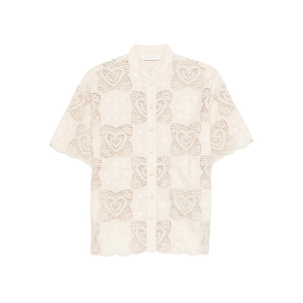 Zimmermann Wanderlust Scalloped Shirt