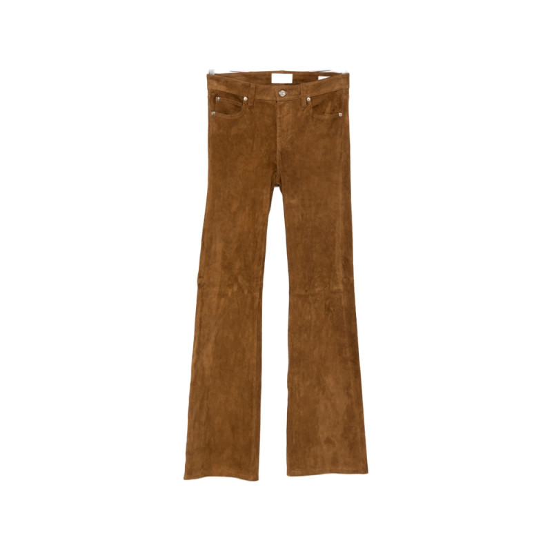 Frame The Rodeo Suede Flared Trousers