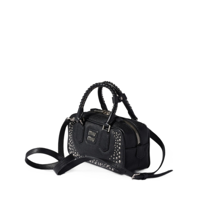 Miu Miu Arcadie Studded Leather Bag