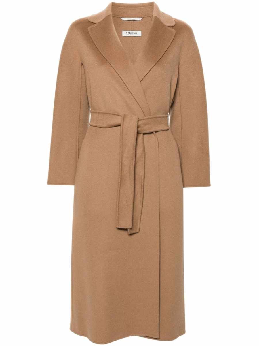 Esturia wool belted coat