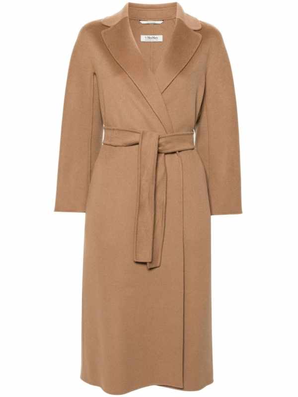 Esturia wool belted coat