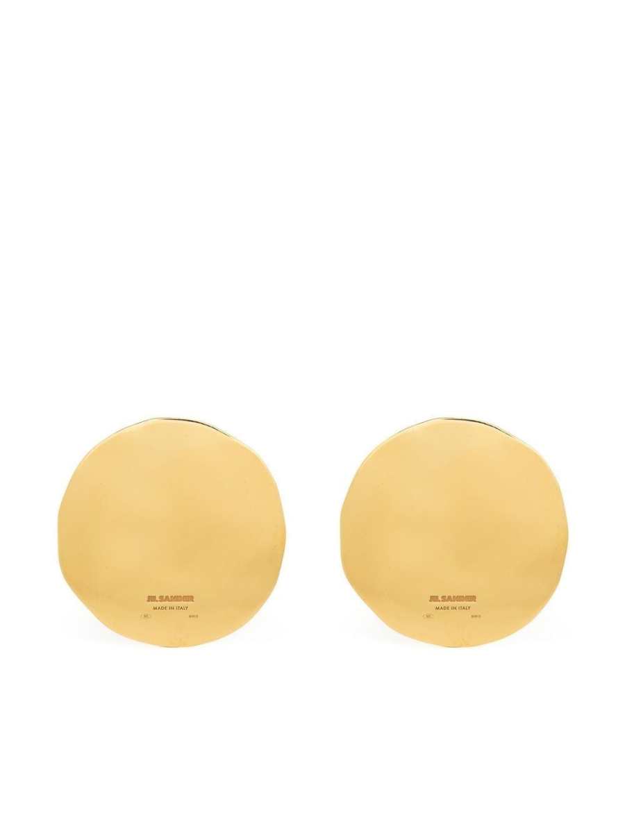enamel plate earrings