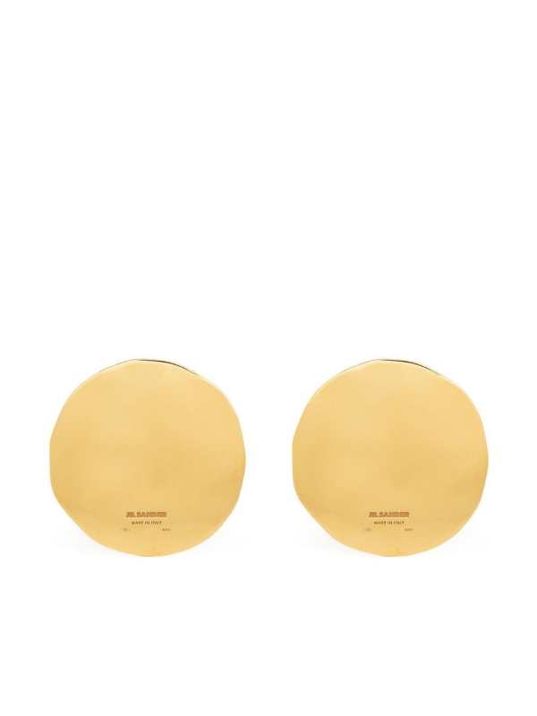 enamel plate earrings
